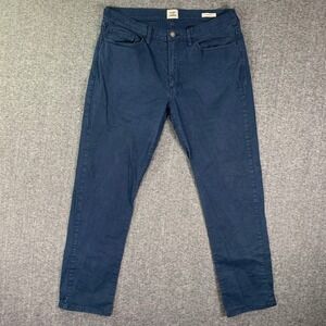 Flint And Tinder 365 Pants Men 34x29 Slim Fit Chino Blue Trousers